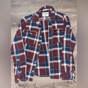 Kids large Abercrombie flannel. Great condition.
